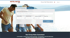 Desktop Screenshot of groups.hotel-rates.com