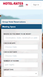 Mobile Screenshot of groups.hotel-rates.com